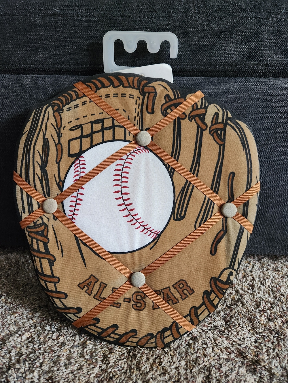 Baseball Glove Memo Board with  Graphic #sporty #nostalgic #display #picture